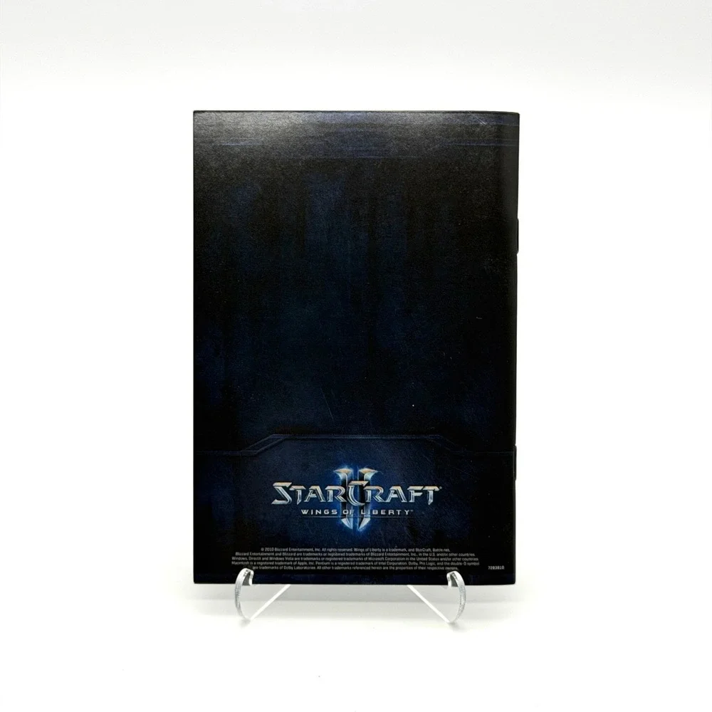 StarCraft II Wings of Liberty PC Mac DVD-ROM Blizzard Game Box Manual